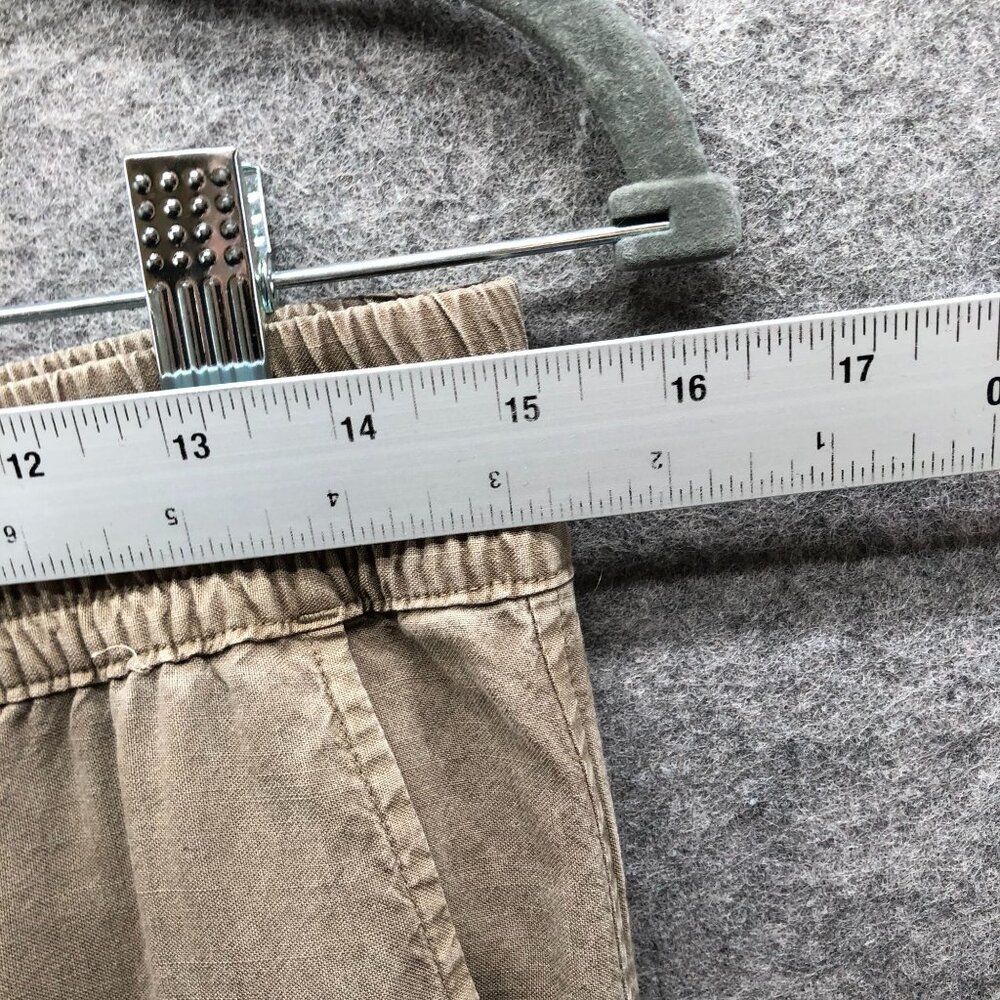 Cloth & Stone Lyocell Cargo Jogger Pants Womens XS Mid Rise Light Brown Beige - Picture 5 of 10